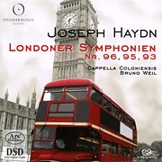 Франц Йозеф Гайдн / LONDON SYMPHONIES VOL. 1 SACD & BONUS CD
